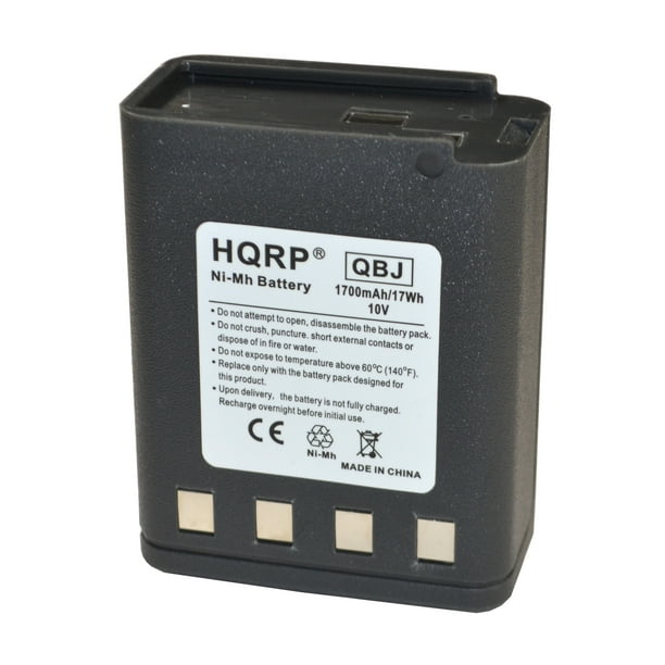 HQRP 1700mAh Batterie pour Moteurola NTN5521B, NTN5531A, NTN5531B, NTN5048, NTN5049