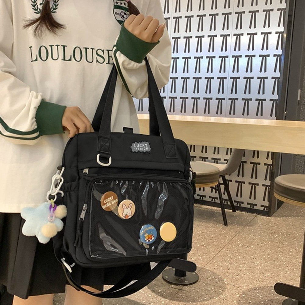 Jiibva Ita Bag Kawaii Backpack Women Crossbody Bag Large Capacity Messenger Bag Japanese JK Uniform Handbags Lolita Shoulder