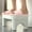 01White, variant on Infidev Adults Folding Toilet Stool, Squatting Poop Stool, Bathroom Potty Step Stool, Toilet Assistance Steps, Step Stool, Fits All Toilets, Detachable & Stackable