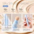 thumbnail image 2 of 2-in-1 Concealer & Foundation Pen, Dual-Effect Long Lasting Brightening Makeup for Dark Circles Acne Marks Spots.(Skin Tone Beige), 2 of 6