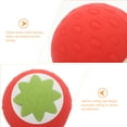 thumbnail image 2 of Pelota interactiva para gatos con cable tipo C, forma de fresa, automática, con movimiento activado, juguete eléctrico para gatos de interior y exterior, 2 of 8