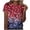 Z24 Red, variant on Mifsaly American Flag Shirts for Women 4Th Of July Patriotic Short Sleeve Tops Casual Graphic Crewneck T-Shirts Summer independence Day Outfits Red,XL