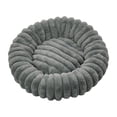 thumbnail image 2 of Round Calming Donut Pet Bed for Small Dogs and Cats, Washable Cozy Cuddler, 40x40cm, 2 of 7