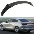 thumbnail image 3 of SCITOO Glossy Black Carbon Fiber Rear Trunk Spoiler Wing Replacement fit for 2019-2020 for MAZDA 3, 3 of 4