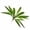 C, variant on Artificial Cordyline Fruticosa Branches, White Green Faux Plant for Indoor Outdoor Vase Arrangement