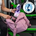 thumbnail image 5 of Purple Butterfly Flower Text Pattern Hot Yoga Mat Towel Non Slip for Hot Yoga - Quick-Drying Yoga Mat Cover with 4 Corner Pockets with Travel Bag - Hot Yoga Towel Non Slip 70"x26", 5 of 6
