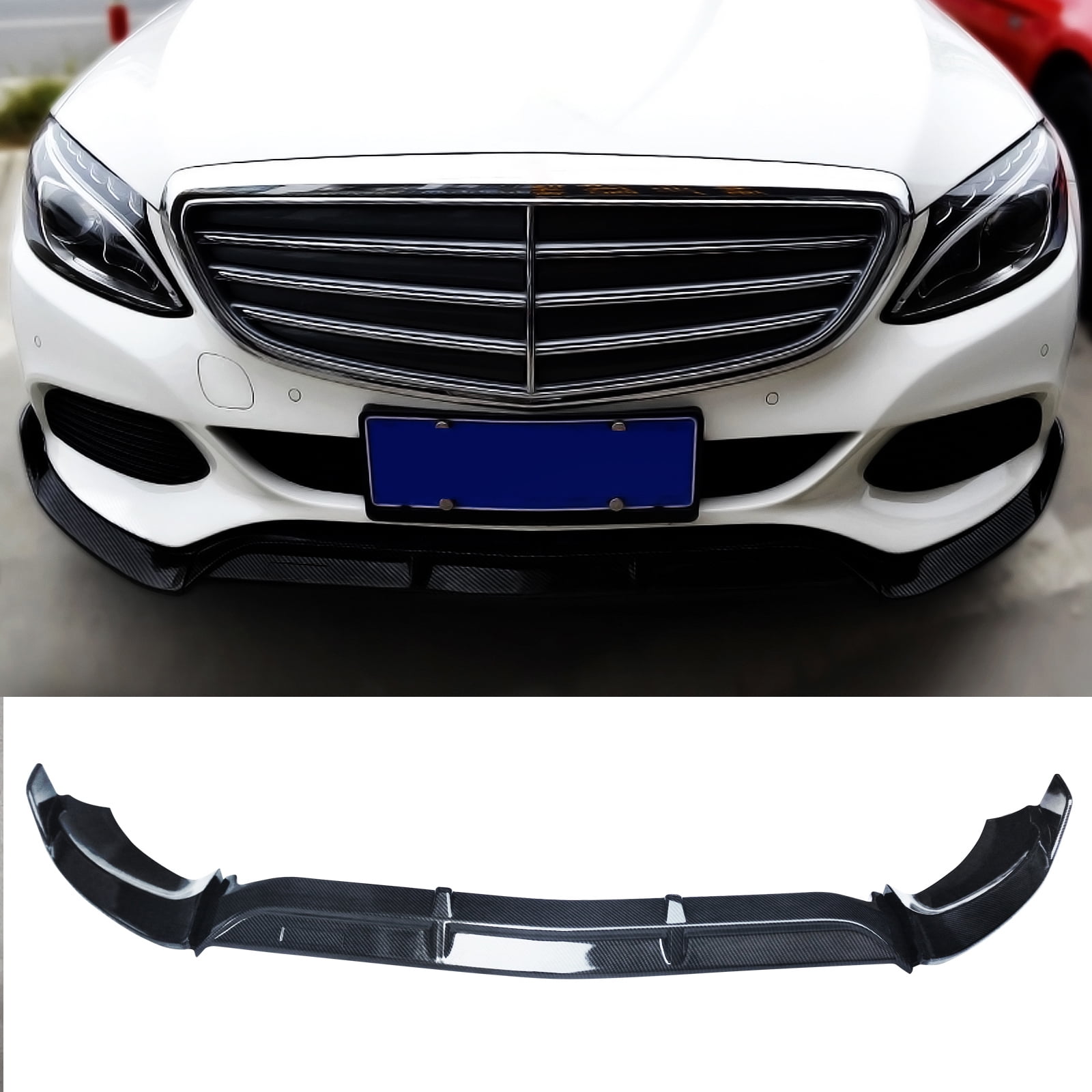 Buy NINTE Front Bumper Lip Spoiler for 1518 MercedesBenz Brabus W205
