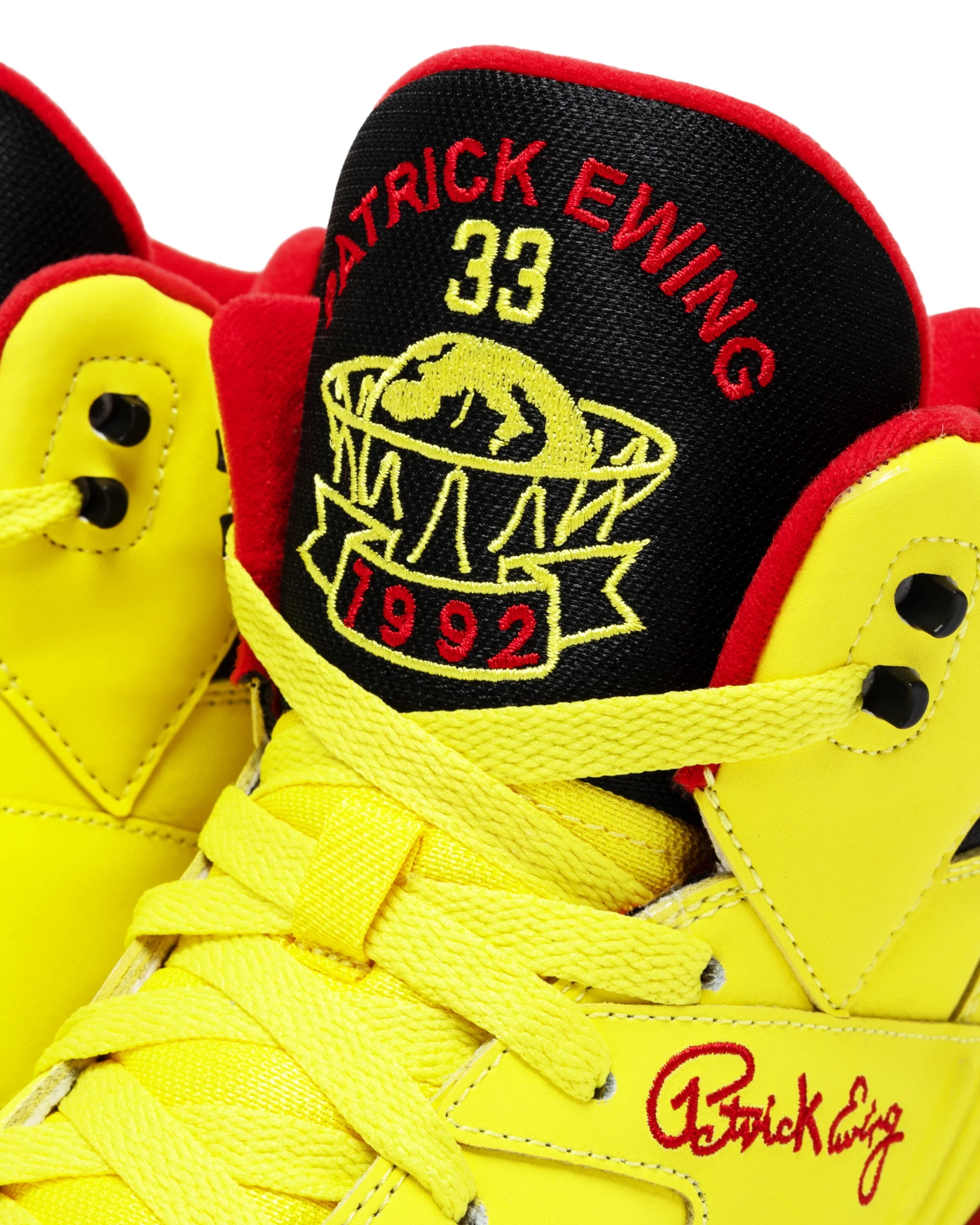 Patrick Ewing Athletics Eclipse Yellow Red Black Colombia | Ubuy