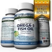 Omega 3 Pure Fish Oil - Rich in EPA & DHA