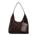 thumbnail image 1 of Crescent Bag Hobo Bolso Bandolera Mujer Ante Con Bolsillo Interior, 1 of 9