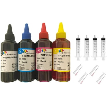 Universal Premium Refill Ink for for Canon PIXMA PG 240 CL 241 PG 40 CL 41 PG 245 CL 246 PG 210 CL CLI 251 PGI 270 CLI 271 PGI 225 CLI 226 PGI 1200 Inkjet Cartridges - 4 Pack