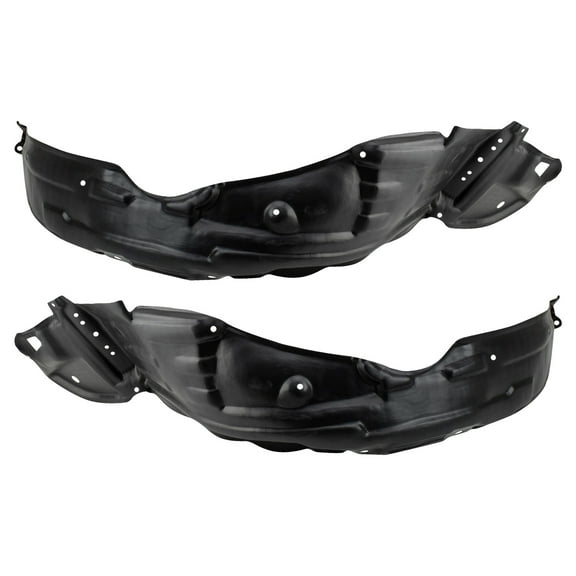 TRQ Front Inner Fender Liner Set Fits 2003-2008 Toyota Matrix BDA06727