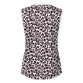 thumbnail image 5 of Camiseta sin mangas de encaje con estampado de mujer Camiseta sin mangas de empalme de cuello redondo Camiseta ligera y cómoda delgada OAVQHLG3B Store  lin121212, 5 of 5