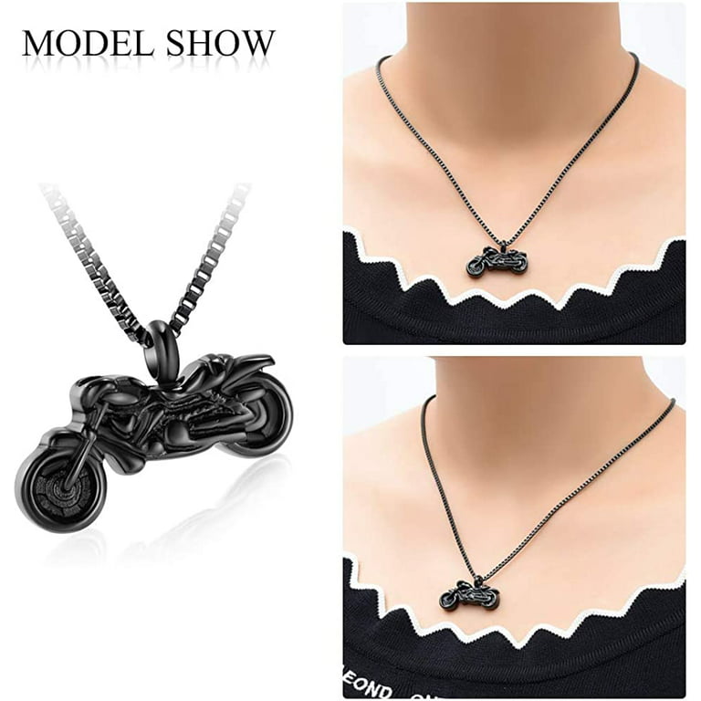 Mtlee MTLEE Urn Necklace for Ashes for Men Women Cremation Jewelry