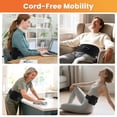 thumbnail image 4 of EGNMCR Light Hot Compress Beauty Mat LED Infrared Phototherapy Heating Belt belt belt, 4 of 9