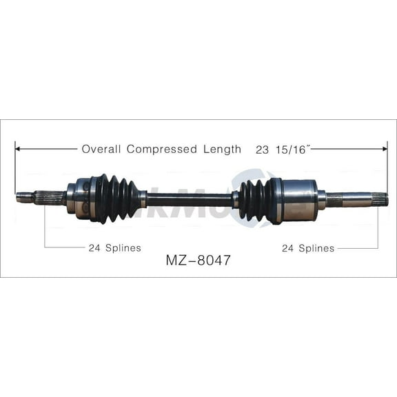 Surtrak Axle MZ-8047 CV Axle Shaft
