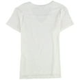 thumbnail image 2 of P.J. Salvage Womens V-neck Pajama Sleep T-shirt, Off-White, Small, 2 of 2