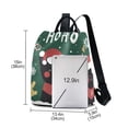 thumbnail image 3 of FORMRS Women's Travel Backpack Purse Anti-Theft Hidden Pockets Casual Shoulder Bag, Christmas Cat, 3 of 7