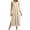 C-Beige373, variant on DHFJKG Summer Dresses For Women Beach Long Dress Sleeveless Turndown Collar Loose Fit Solid Color Flowy A-Line Side Slit Sundress Stylish Dresses