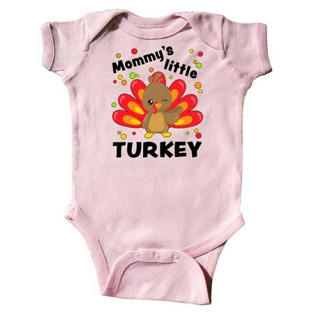 

Inktastic Mommy s Little Turkey Gift Baby Boy or Baby Girl Bodysuit