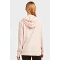 thumbnail image 4 of Sofra Women's Lightweight Cotton Blend Long Sleeve Zip Up Thin Hoodie Jacket, 4 of 4