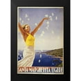 thumbnail image 2 of PI Collection 18x24 Black Modern Framed Museum Art Print Titled - Santa Margherita, 2 of 5