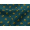 thumbnail image 4 of oneOone Viscose Jersey Fabric Elephant Block Print Fabric By Yard 60 Inch Wide, 4 of 5