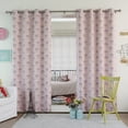 thumbnail image 1 of Quality Home Room Darkening Clouds Print 2 Panel Curtain Set 84" Length, 1 of 5