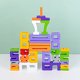 thumbnail image 5 of Montessori Toys Actividades Aprendizaje Preescolares Toyadores para Pequeños Bloques Apilamiento 3 Años Regalo Niñas, 5 of 9