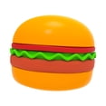 thumbnail image 2 of Hamburguesa Tazón de perro de alimentación lenta para gatos y perros pequeños Practicantes accesorios de mascotas antiestructantes tazones de gato 5 Naranja, 2 of 8