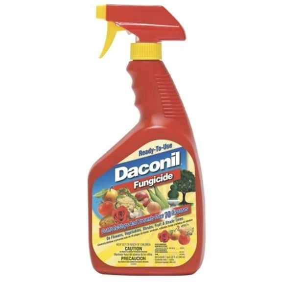 Gulf Stream Home & Garden - Daconil Fungicide Ready To Use Spray- Red 1 Quart - 100047756-2112