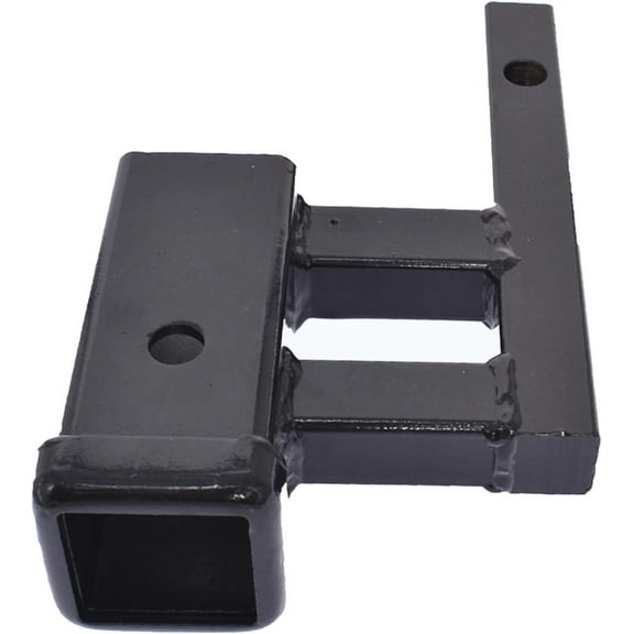 1.25 Inches to 2 Inches Trailer Hitch Receiver Adapter Extension Tow
