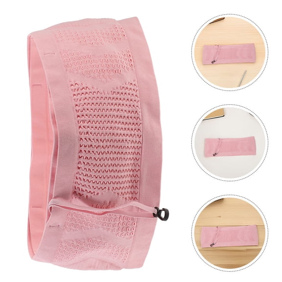 LOLIPPYY Running Belt for Adults with Breathable Material and Secure Mobile Phone Holder, Ideal for Outdoor Fitness and Exercise