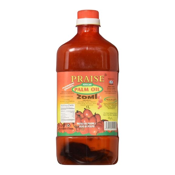 ER African Online Store Praise Palm Oil Zomi - 1L For Rich Flavor & Authentic African Cooking