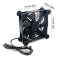 thumbnail image 5 of 120mm USB Router Fan 12050 2000RPM Computer Router Cooling Fan for Computer, 5 of 8
