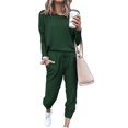 thumbnail image 1 of Conjunto Deportivo PRETTYGARDEN Mujer 2 Piezas Verde Oscuro Talle Grande, 1 of 5