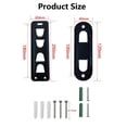 thumbnail image 5 of Wall Corner Mount Metal Black Bracket Long Arm for CCTV Camera Projector Holder, 5 of 7