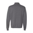 thumbnail image 3 of Fruit of the Loom LSF95R Women's SofSpun Quarter-Zip Sweatshirt, 2XL, Charcoal Heather, 3 of 3