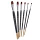 thumbnail image 1 of Juego de 6 Pinceles de Pintura Sunnimix Mango Corto Nylon Cabellos, 1 of 6