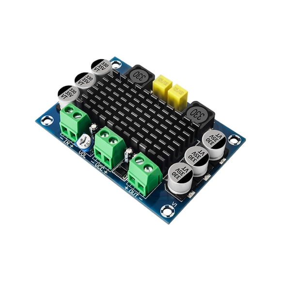 fastboy Digital Power Amplifier Board Noise Reduction DC 10-24V Volume Adjustable Audio Amp Module Sound Equipment Spare Parts TPA3116 Chip