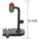 thumbnail image 3 of Escena Rail Transit Traffic Lights Accesorios de luz de señal de plástico Accesorios de tren magnético de pista, 3 of 5
