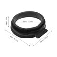 thumbnail image 2 of AURARMLET Washer Door Boot Seal Gasket Rubber Replacement for Washing Machine Durable Black, 2 of 8