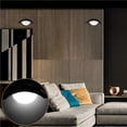 thumbnail image 5 of Advancent Lámpara de pared LED moderna de 5W con forma de luna, lámpara de pared LED blanca cálida para teatro, KTV, Bar, escaparate, restaurante Iluminación y accesorios No.2 Advancent HA027271-02, 5 of 5
