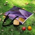 thumbnail image 5 of Dahlia Flower Outdoor Picnic Blanket, Foldable Waterproof Beach Mat, Portable Beach Blanket for Beach Camping, Hiking, Family Concerts, 5 of 7