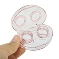 thumbnail image 4 of Unique Bargains 1 Set Contact Lens Case Integrated Heart Lens Storage Case Pink, 4 of 5