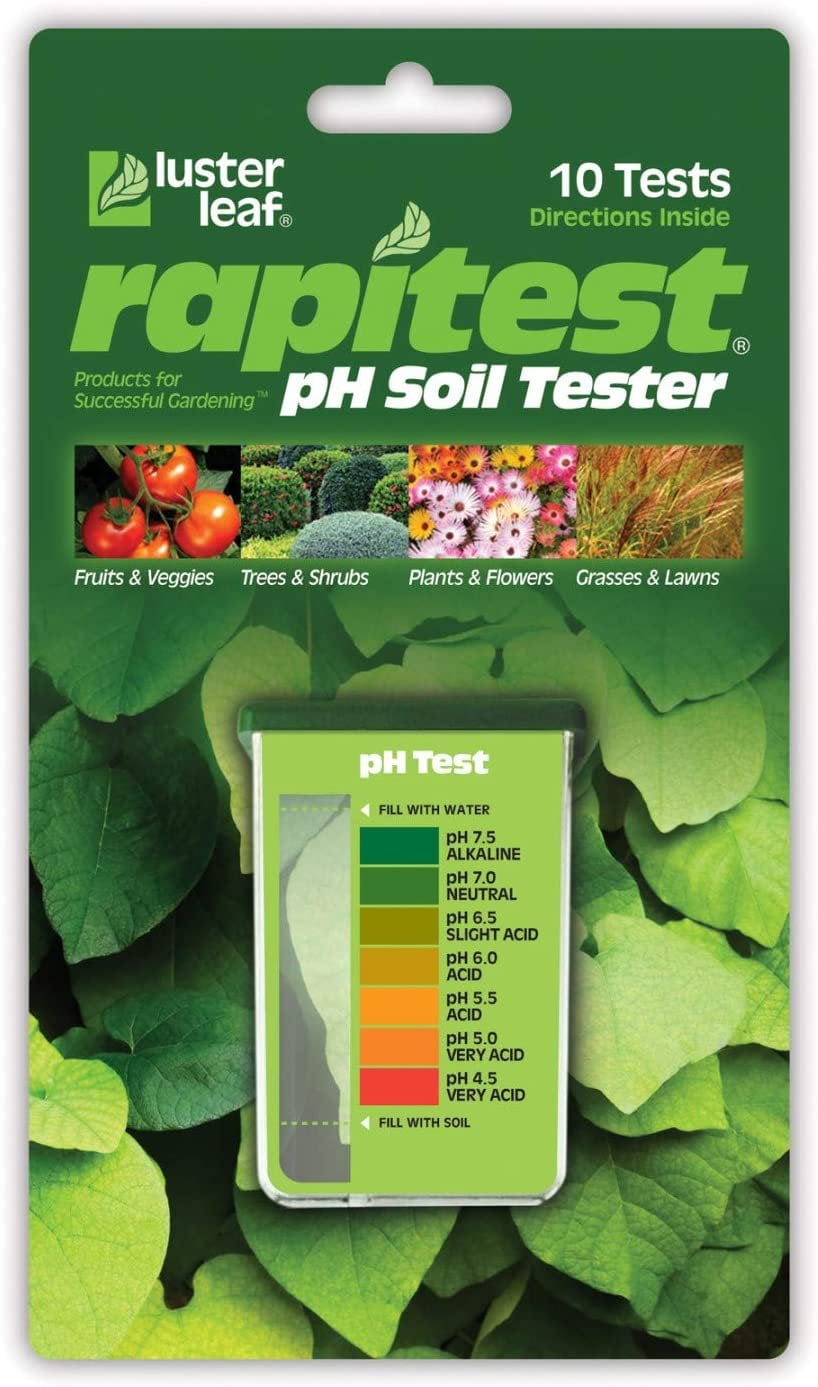 2-Pack Luster Leaf Rapitest 1818 Mini 4-in-1 Soil Tester Sunlight Fertility pH 