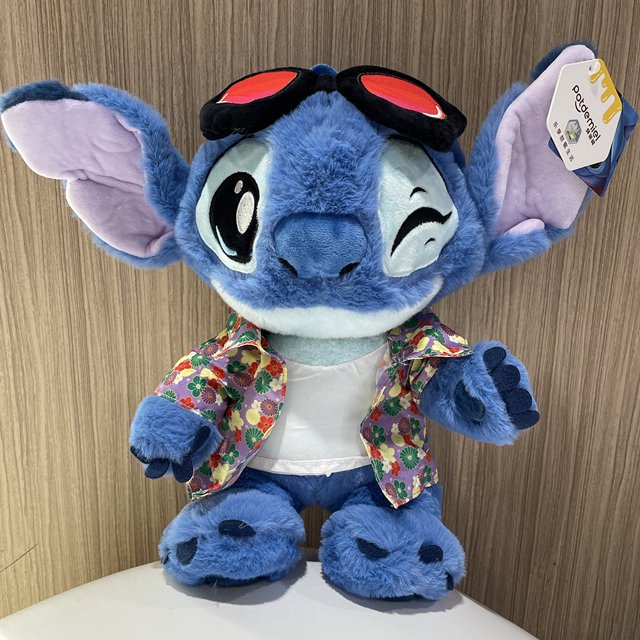 Disney-muñeco de peluche de Lilo & Stitch para niños, juguete Original de 25cm, posición de combate, regalo de cumpleaños y Navidad, nuevo estilo