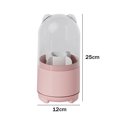 thumbnail image 4 of Caja De Almacenamiento De Cosméticos Estuche cosmético 360 Portalápices giratorio Rejilla extraíble Caja de brochas de maquillaje (Rosa) Wdftyju Libre de BPA, 4 of 4
