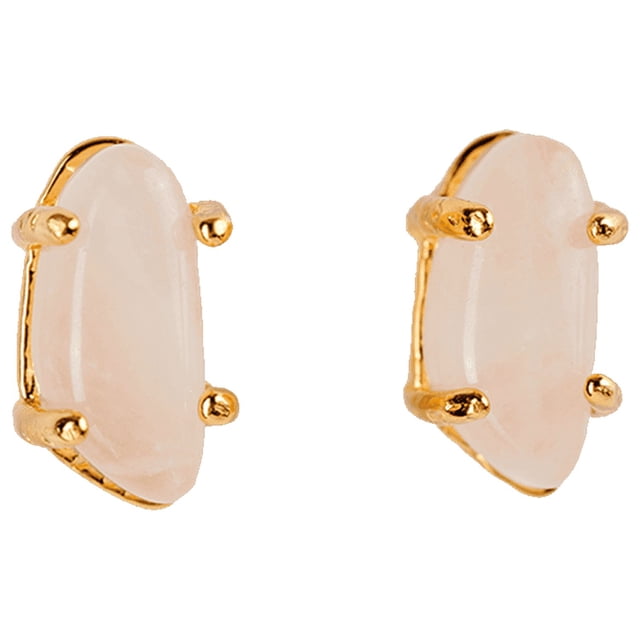Aretes LuckyLy Ivy Mujer Cuarzo Rosa Lapislázuli Turquesa Baño de Oro 18k UNITALLA