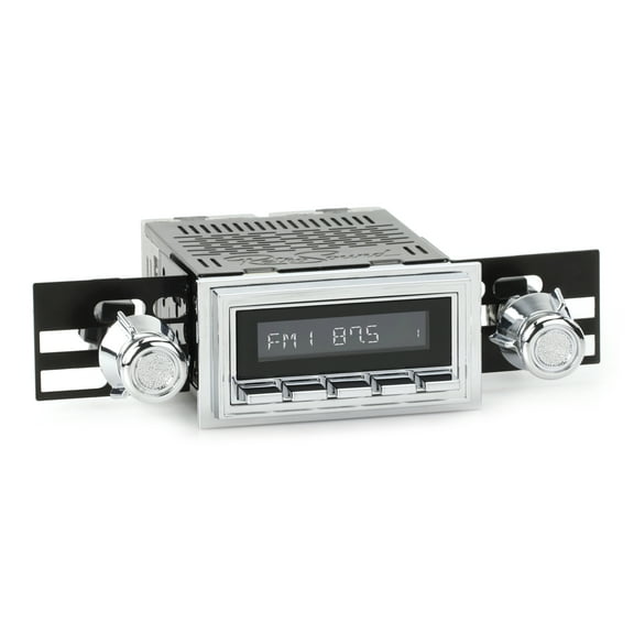 RetroRadio Compatible with 1968-79 Ford F-Series Truck with AM Factory Radio Features Include Bluetooth, USB, AM/FM HC-M2-126-05-75F7